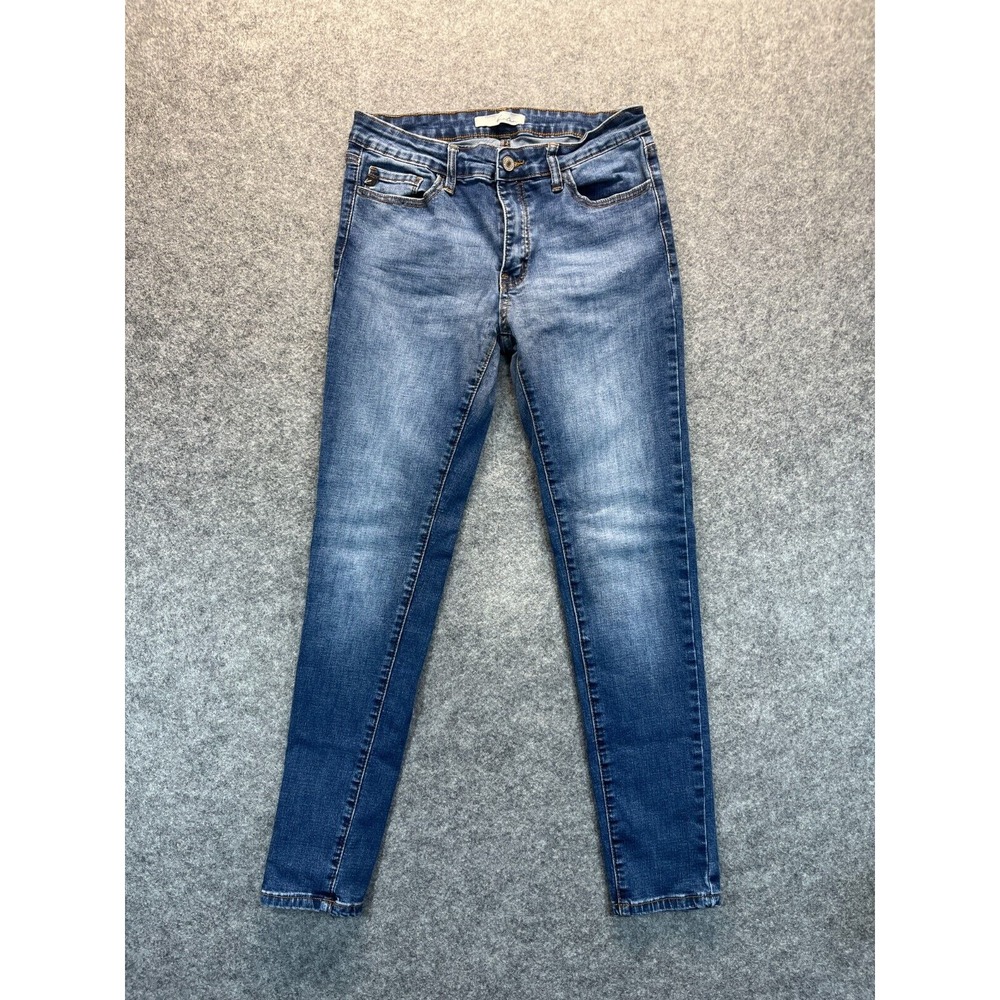 Kancan Women's Jeans Size 28 Skinny Medium Blue Stretch‎ Denim Mid Rise Pants